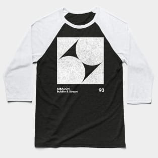 Sebadoh / Minimal Graphic Design Tribute Baseball T-Shirt